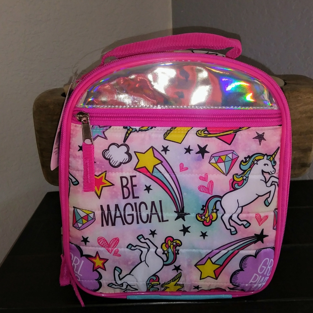 NWT-unicorn lunch bag